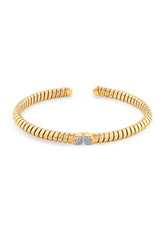 the Kiss - Trisolina Diamond Pavé Bangle