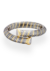 Trisa Bicolor Bypass Bracelet