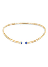 Trisolina Cabochon Sapphire Collar