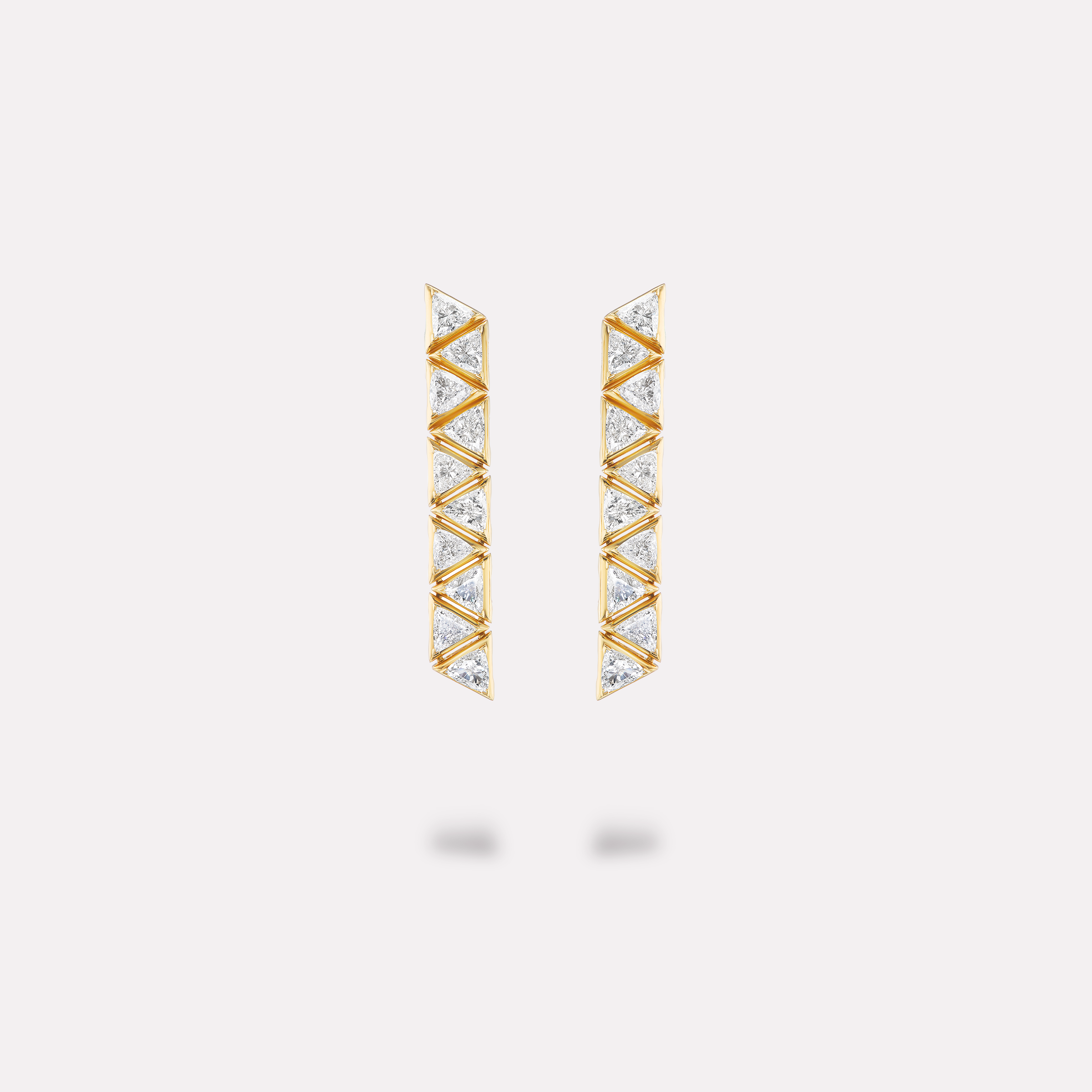 V Shape earrings Triangoli