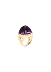 Tigella Ring with Amethyst