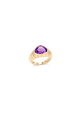 Timo Amethyst Ring