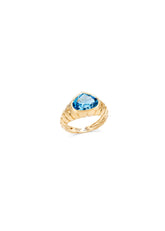 Timo Blue Topaz Ring