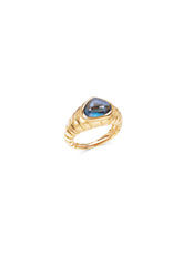 Timo Cabochon Blue Topaz Ring
