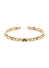 the Kiss - Trisolina Black Diamond Diamond Pavé Bangle