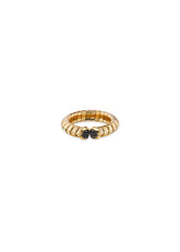 Trisolina Black Diamond Pavé Ring