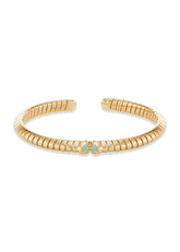 the Kiss - Trisolina Paraiba Tourmaline Bangle
