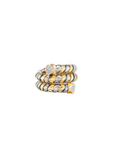 Trisola Gold & Titanium Ring