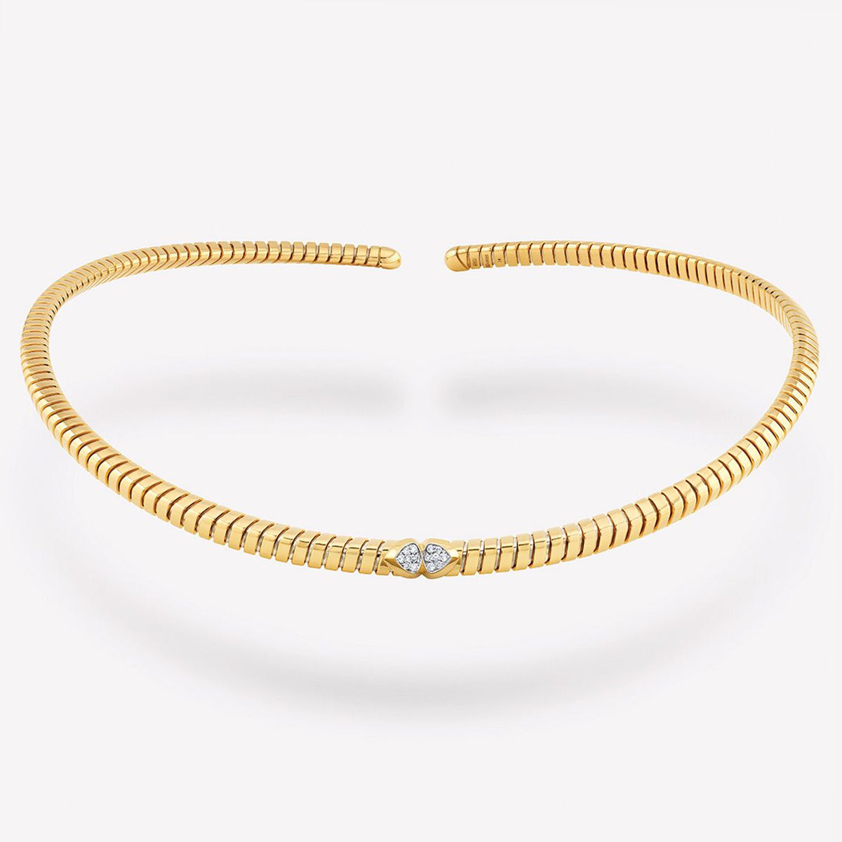 marinab.com, Trisolina Pav&eacute; Diamond Collar