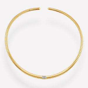 marinab.com, Trisolina Pav&eacute; Diamond Collar