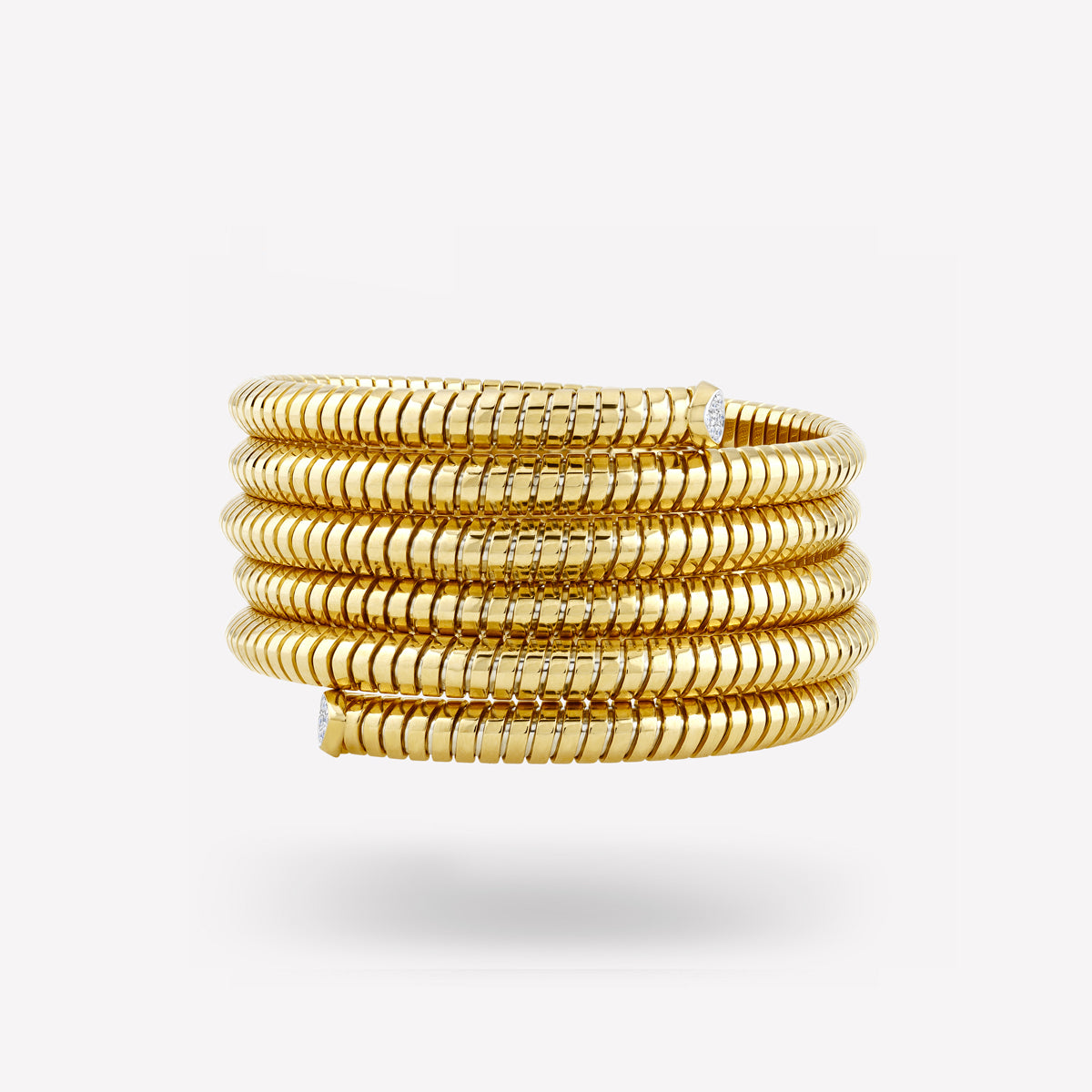 marinab.com, Trisolina 5 Row Pavé Diamond Bangle
