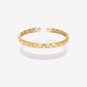 marinab.com, Triangolini Three Single Diamonds Bangle