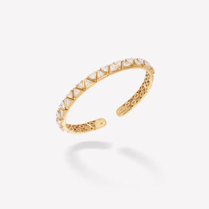 marinab.com, Triangolini Full Single Diamonds Bangle