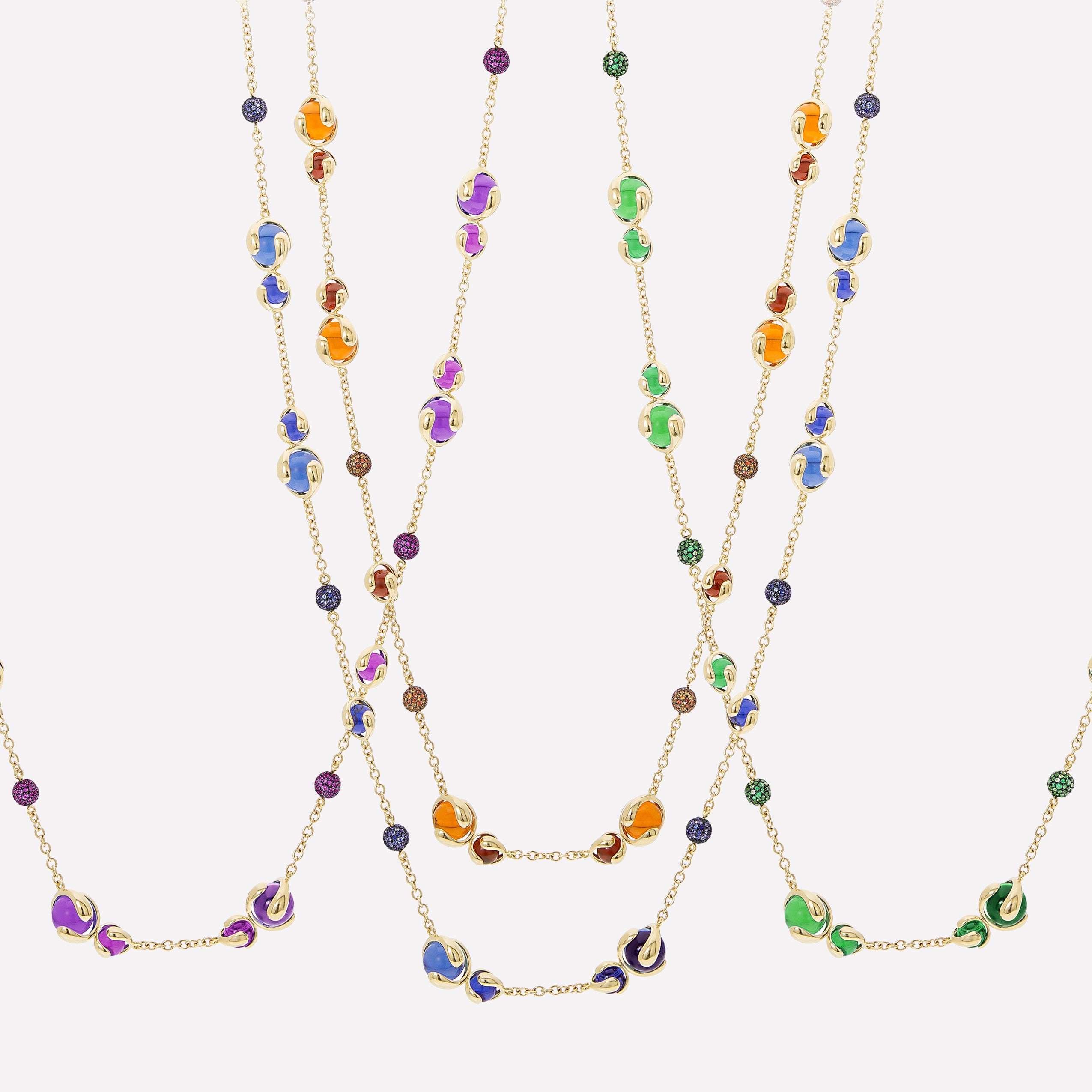 marinab.com, Cardan Pav&eacute; Beads Sautoir 36&quot;