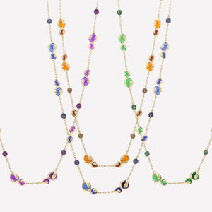 marinab.com, Cardan Pavé Beads Sautoir 36"