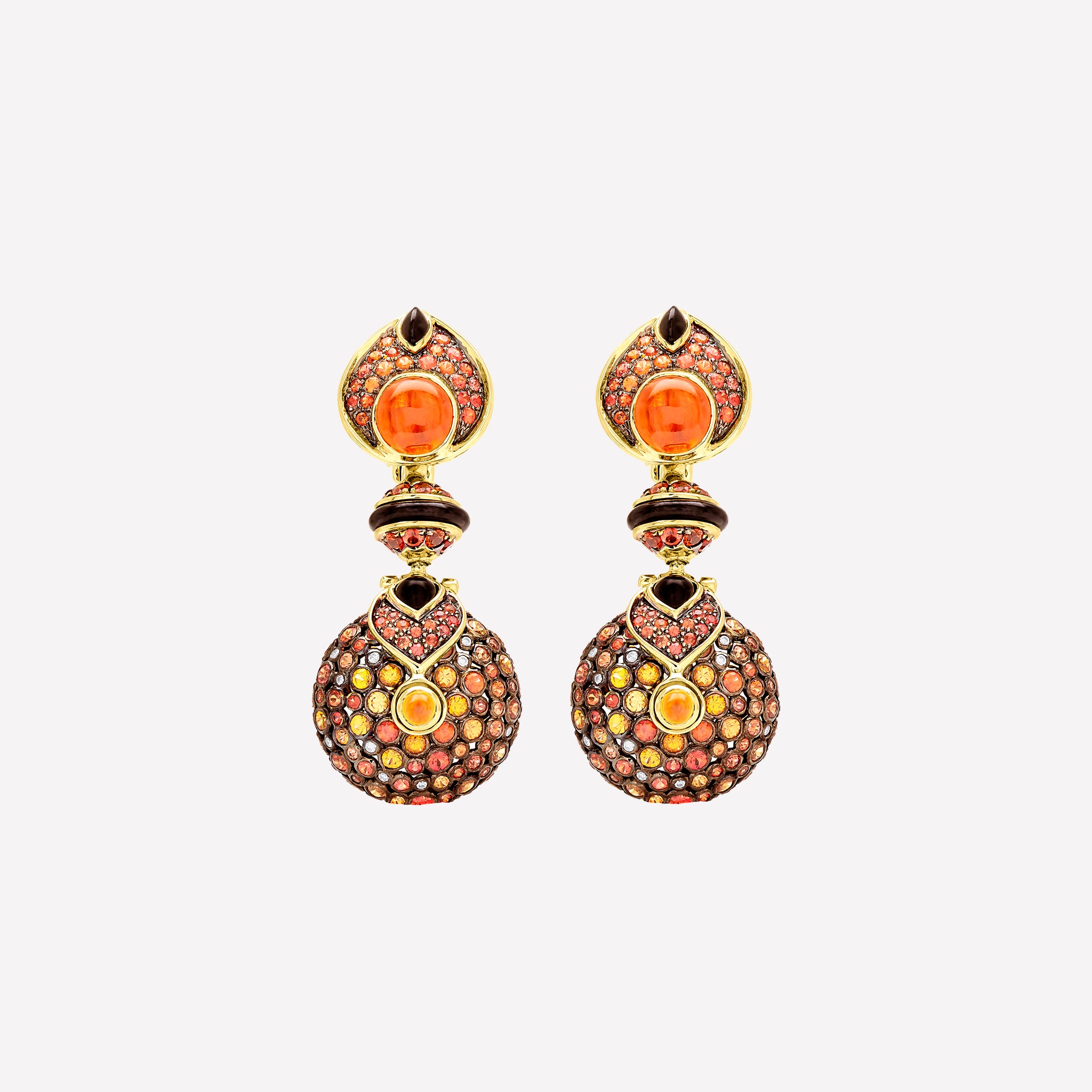 marinab.com, Pneu Limited Edition Orange Earrings