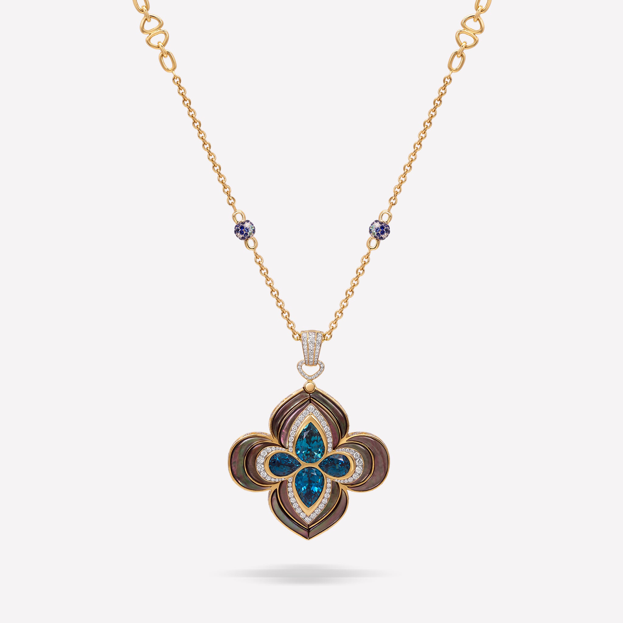 marinab.com, Crisila Turquoise Reversible Pendant