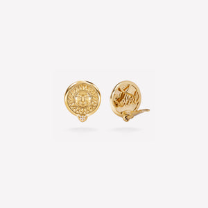 marinab.com, Soleil Gold Pavé Stud Earrings