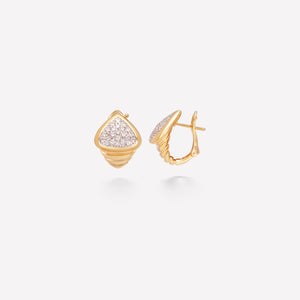 marinab.com, Trisola Diamond Stud Earrings