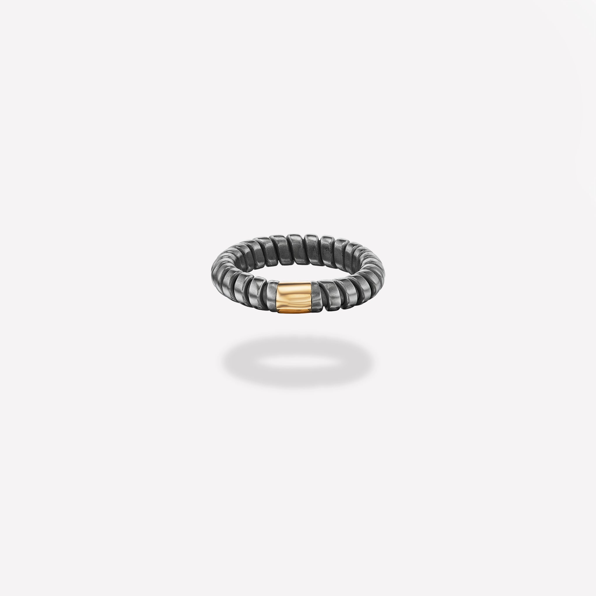 marinab.com, Trisolina Titanium Gold Ring