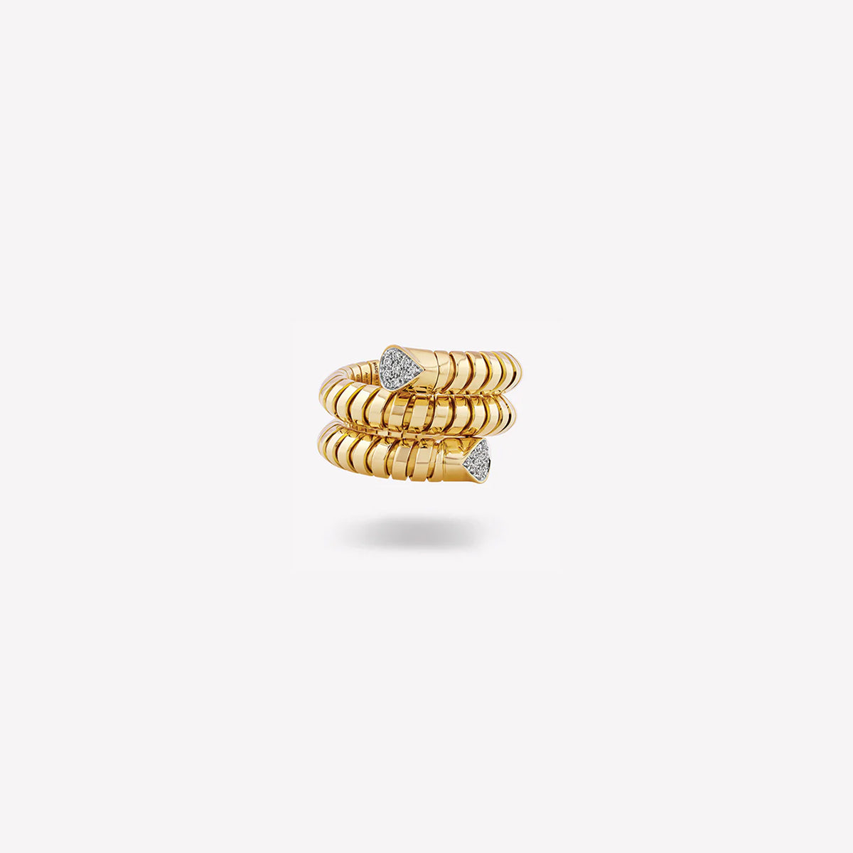 marinab.com, Trisola Pavé Diamond Ring