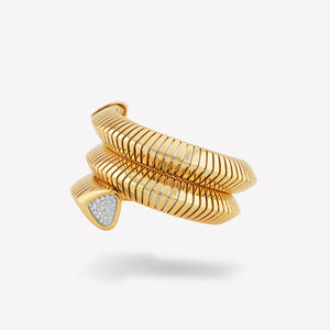 marinab.com, Trisola Yellow Gold Triple Cuff