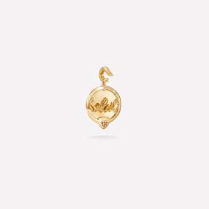 marinab.com, Soleil Gold Pavé Pendant