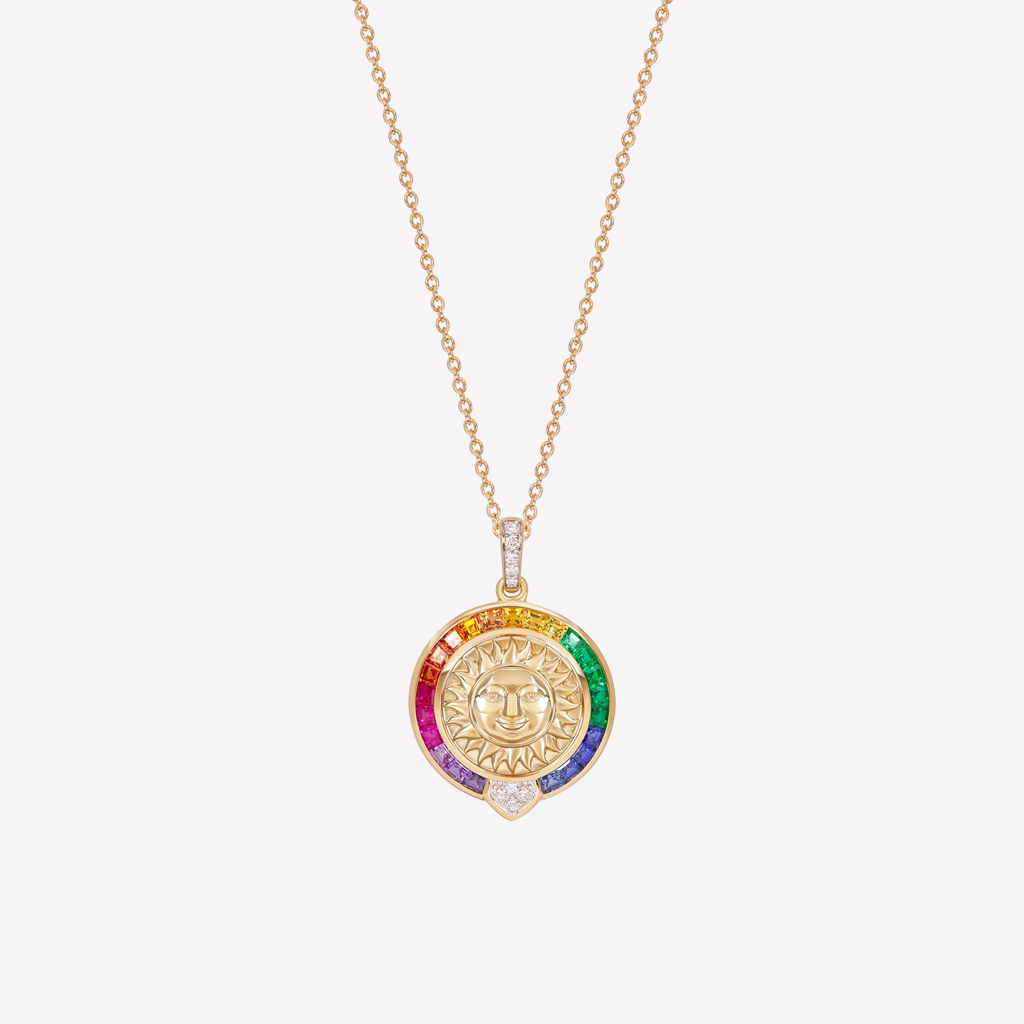 marinab.com, Soleil Rainbow Pendant