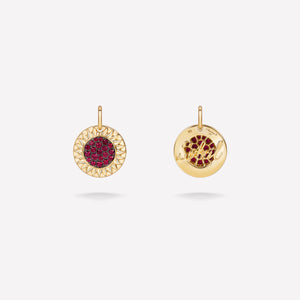 marinab.com, Soleil Precious Stone Pavé Pendant