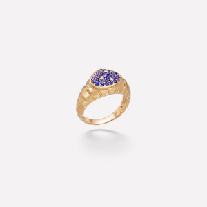 marinab.com, Timo Pavé Blue Sapphire Ring