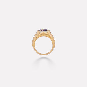 marinab.com, Timo Pavé Blue Sapphire Ring
