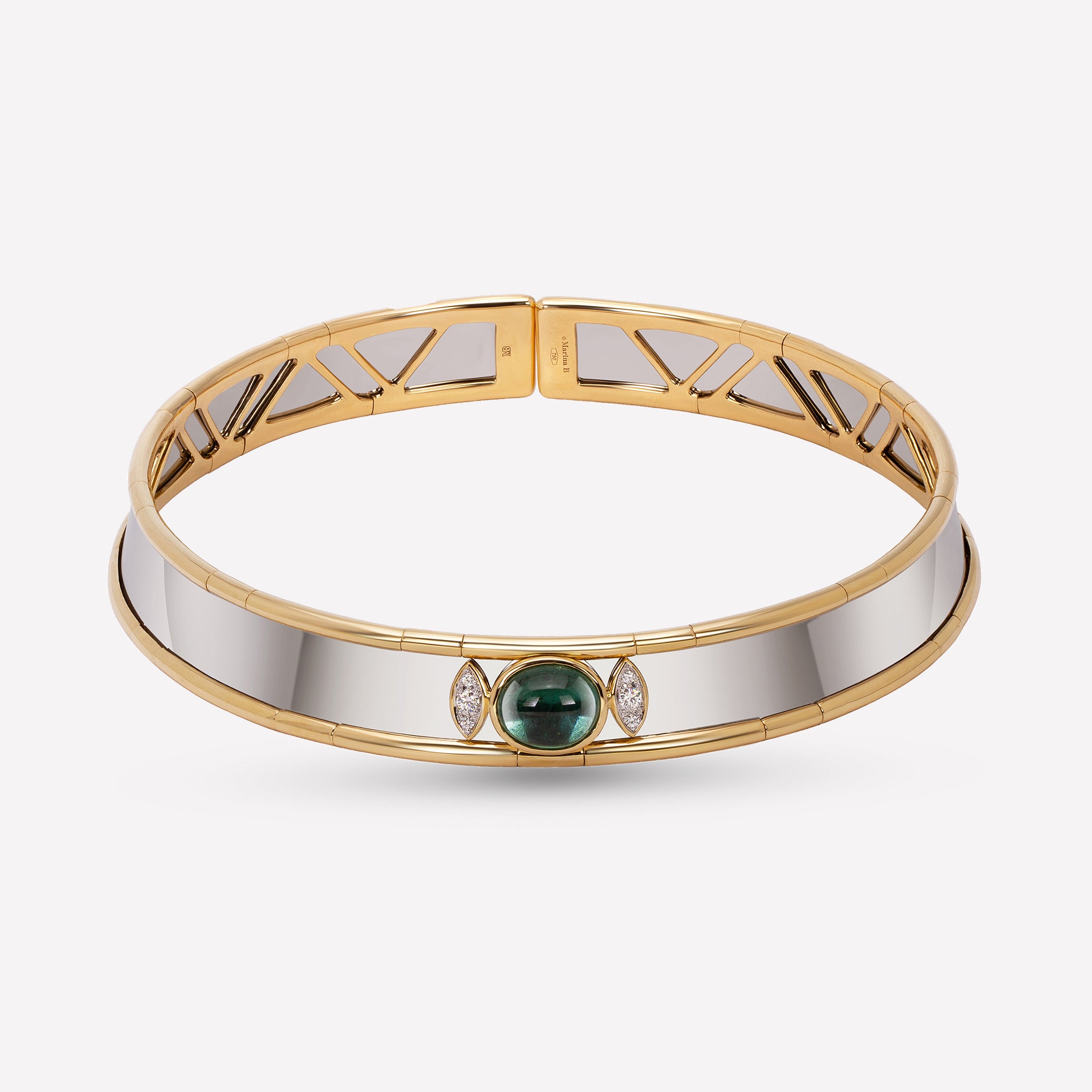 marinab.com, Simona Green Tourmaline Collar