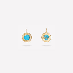 marinab.com, Soleil Precious Stone Cabochon Pendant