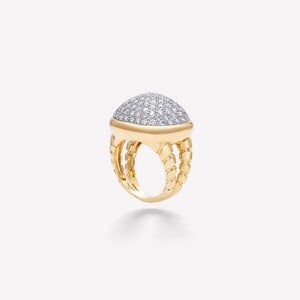 marinab.com, Tigella Pavé Diamond Ring
