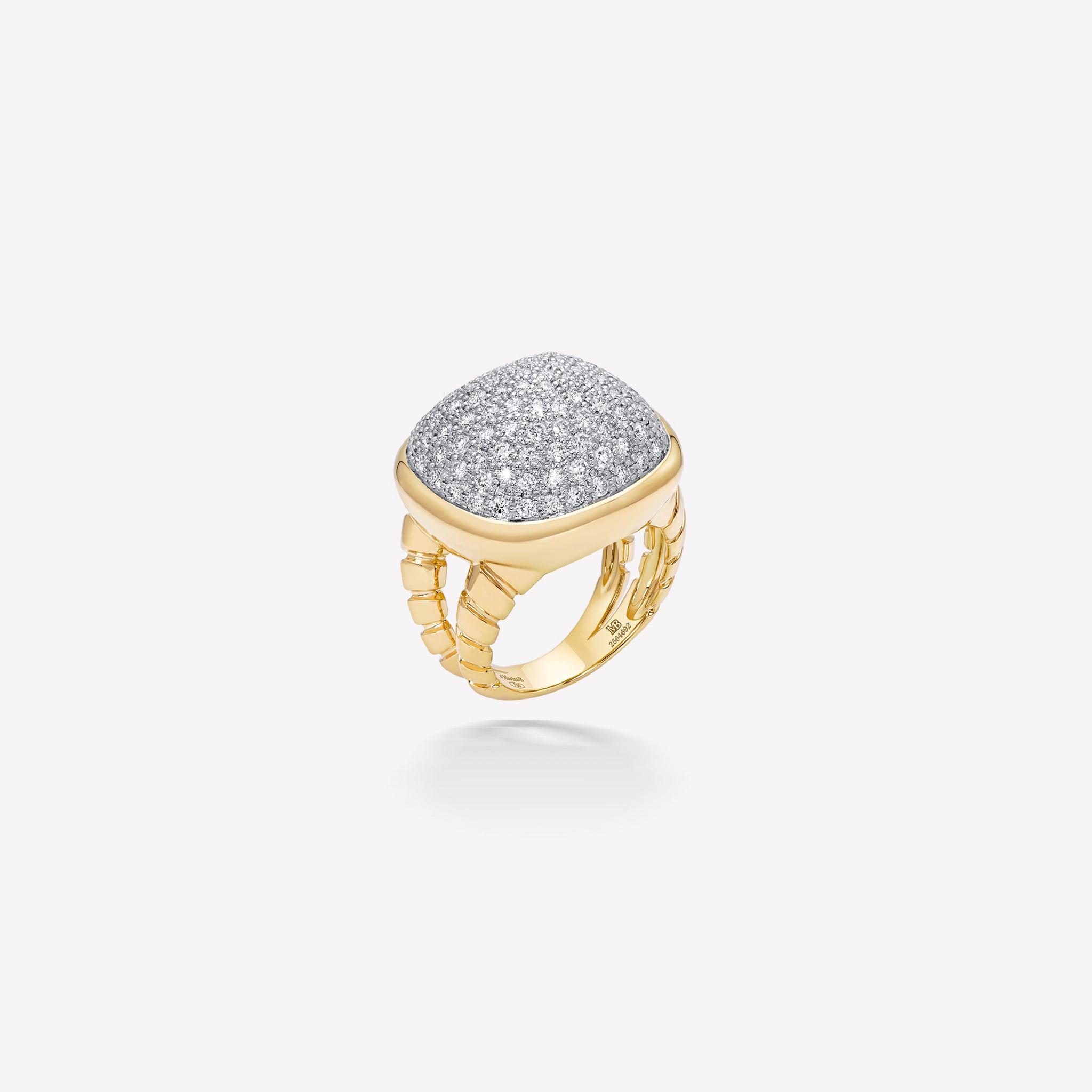 marinab.com, Tigella Pav&eacute; Diamond Ring