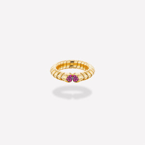marinab.com, Trisolina Colored Pavé Ring
