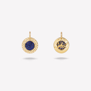 marinab.com, Soleil Precious Stone Pavé Pendant