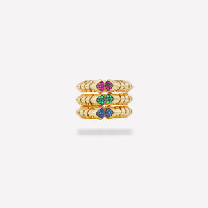 marinab.com, Trisolina Colored Pavé Ring