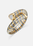 Trisola Bangle in Gold & Titanium