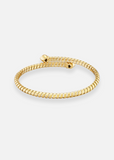Lina Bypass Bracelet In Yellow Gold
