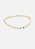 Trisolina Cabochon Emerald Collar