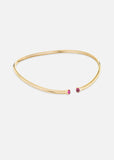 Trisolina Cabochon Rubies Collar