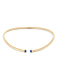 Trisolina Cabochon Sapphire Collar