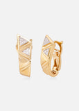 Triangolini Diamond Earrings