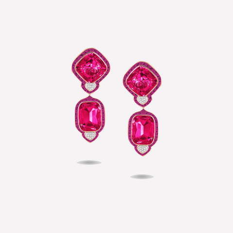 Pink Palatina Earrings