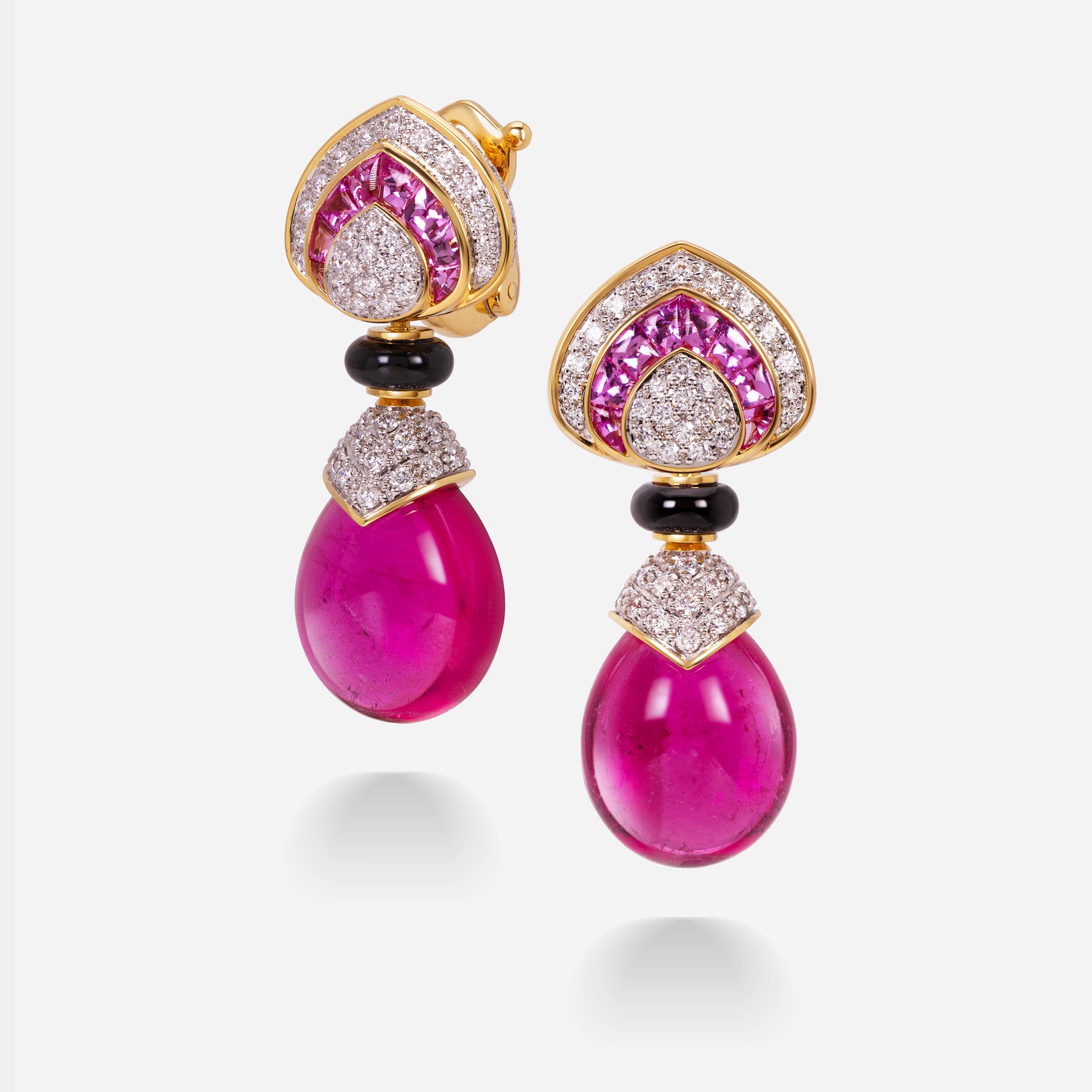 Flavia Pink Earrings
