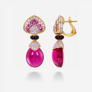Flavia Pink Earrings