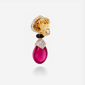 Flavia Pink Earrings