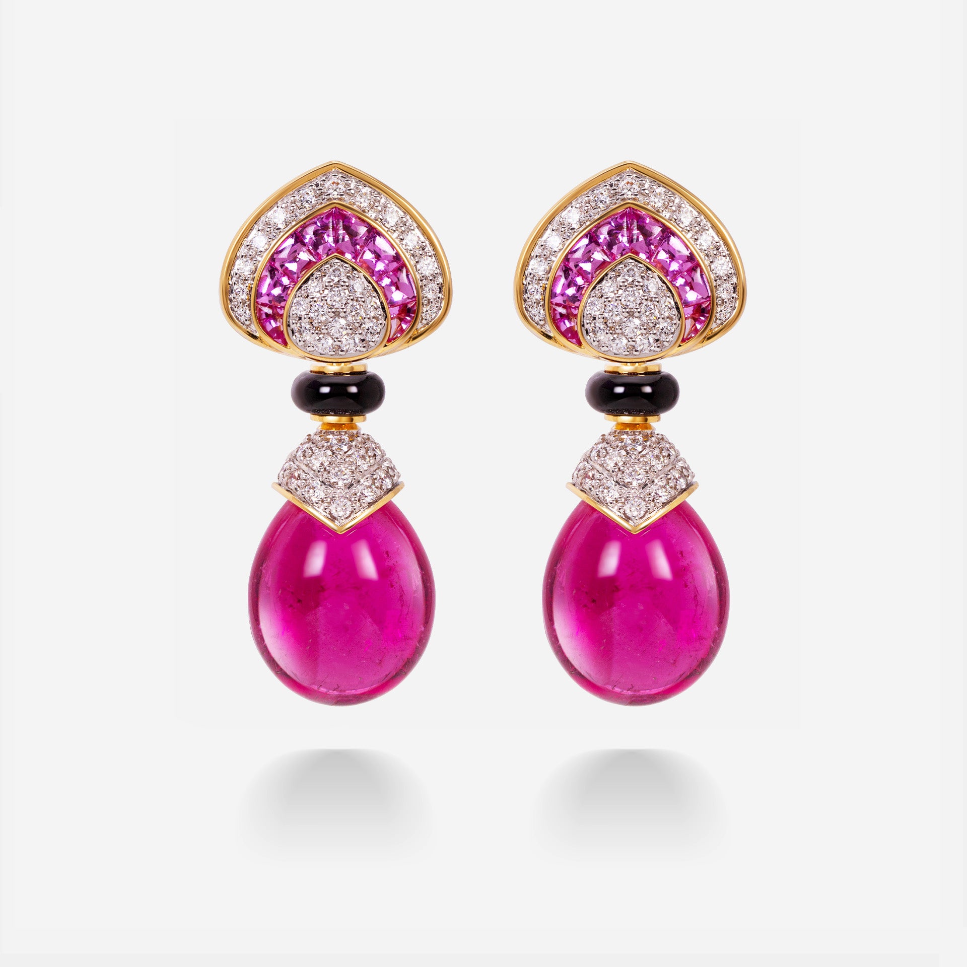 Flavia Pink Earrings