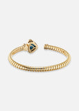 Trisolina Blue Topaz Bangle